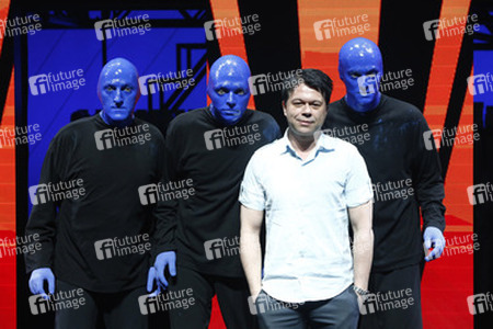 'Blue Man Group' Fototermin, Berlin