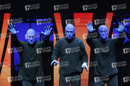'Blue Man Group' Fototermin, Berlin