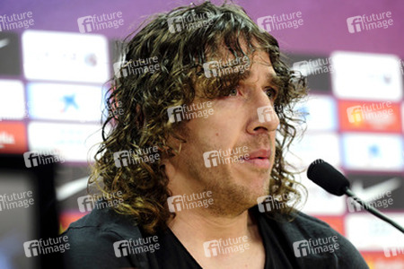 Carles Puyol Pressekonferenz, Sant Joan Despi
