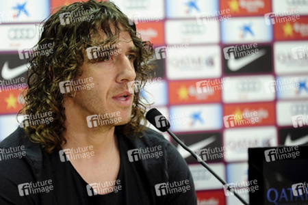 Carles Puyol Pressekonferenz, Sant Joan Despi