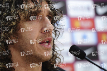 Carles Puyol Pressekonferenz, Sant Joan Despi