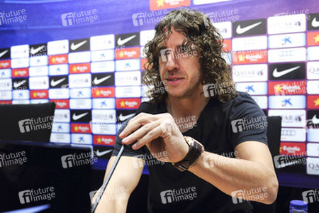 Carles Puyol Pressekonferenz, Sant Joan Despi