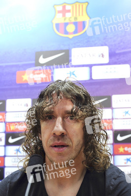 Carles Puyol Pressekonferenz, Sant Joan Despi