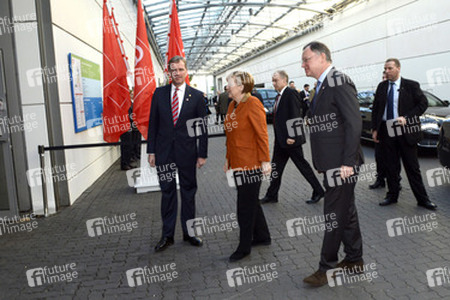 CeBIT Eröffnungsrundgang der Kanzlerin, Hannover
