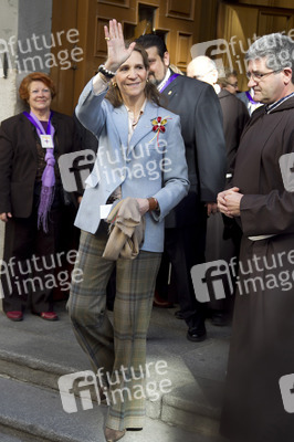 Prinzessin Elena beim traditionellen 'Thanksgiving to Medinaceli's Christ', Madrid