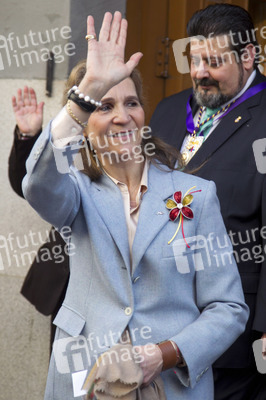 Prinzessin Elena beim traditionellen 'Thanksgiving to Medinaceli's Christ', Madrid