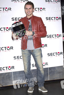 Jorge Lorenzo die Sector Uhren Collection, Madrid