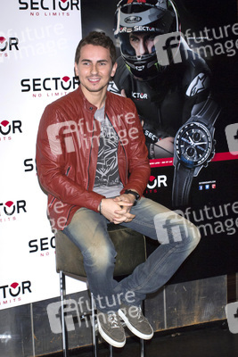 Jorge Lorenzo die Sector Uhren Collection, Madrid