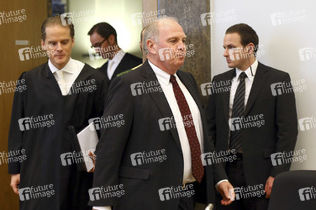 Steuerhinterziehungsprozess gegen Uli Hoeneß, München