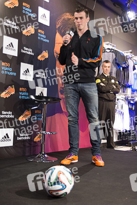 Gareth Bale präsentiert die Adizero f50 Boots by Adidas, Madrid