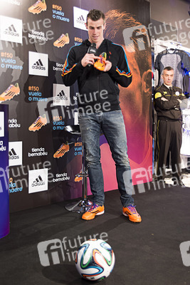 Gareth Bale präsentiert die Adizero f50 Boots by Adidas, Madrid