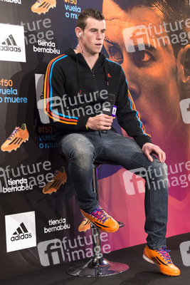 Gareth Bale präsentiert die Adizero f50 Boots by Adidas, Madrid