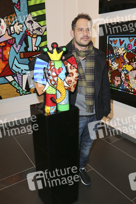 Romero Britto Ausstellungseröffnung, Hamburg