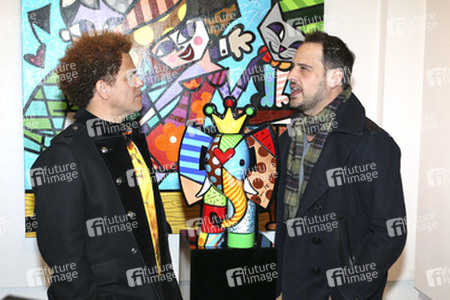Romero Britto Ausstellungseröffnung, Hamburg
