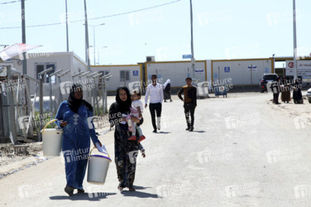 Camp für syrische Bürgerkriegsflüchtlinge in Domiz