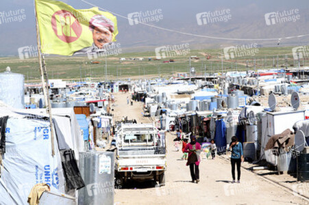 Camp für syrische Bürgerkriegsflüchtlinge in Domiz