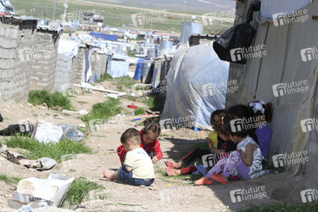 Camp für syrische Bürgerkriegsflüchtlinge in Domiz