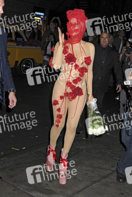 Lady Gagaa Ankunft am Roseland Ballroom, New York