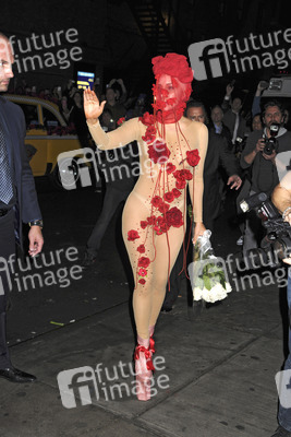 Lady Gagaa Ankunft am Roseland Ballroom, New York