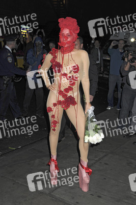 Lady Gagaa Ankunft am Roseland Ballroom, New York
