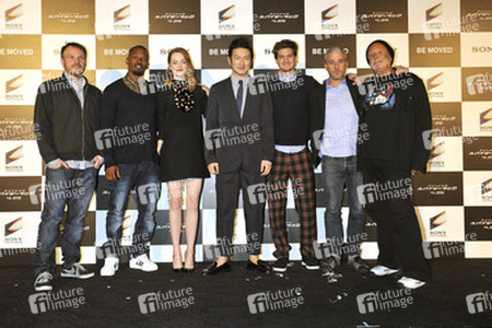 Marc Webb, Jamie Foxx, Emma Stone, Shido Nakamura, Andrew Garfield, Matt Tolmach, Avi Arad