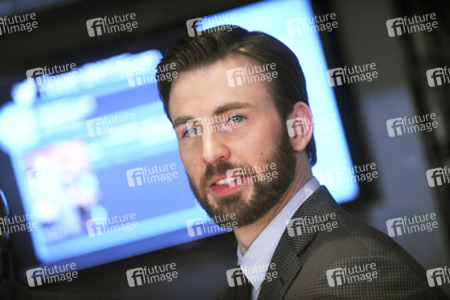 'The Return of the First Avenger' Schauspieler läuten die NYSE Opening Bell, New York