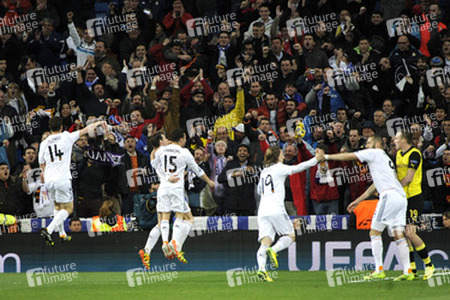 Champions League Match Real Madrid vs. Borussia Dortmund, Madrid
