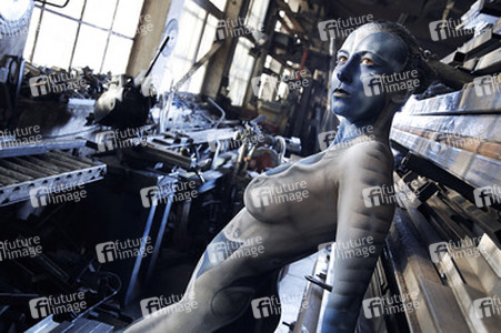 Schlosserei / Metalworking Bodypainting