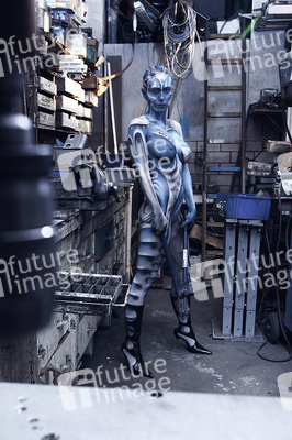 Schlosserei / Metalworking Bodypainting