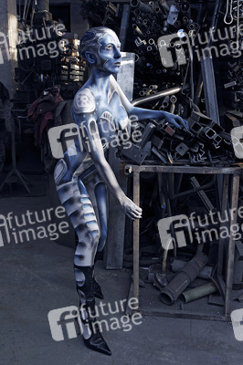Schlosserei / Metalworking Bodypainting