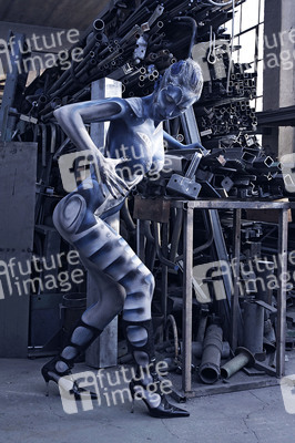 Schlosserei / Metalworking Bodypainting