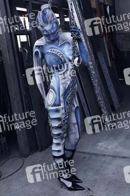 Schlosserei / Metalworking Bodypainting