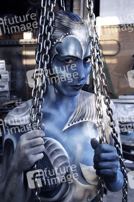 Schlosserei / Metalworking Bodypainting
