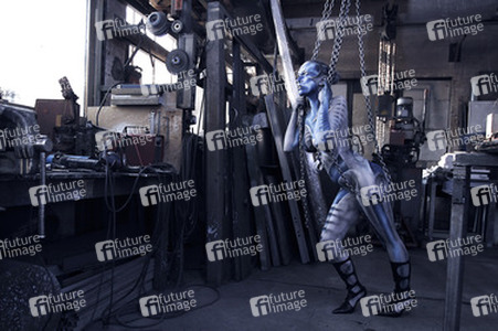 Schlosserei / Metalworking Bodypainting