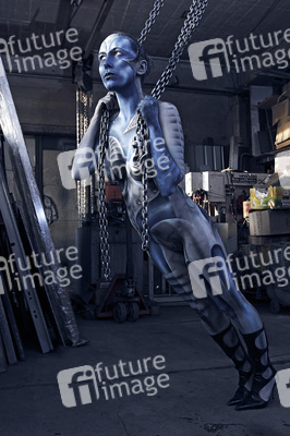 Schlosserei / Metalworking Bodypainting