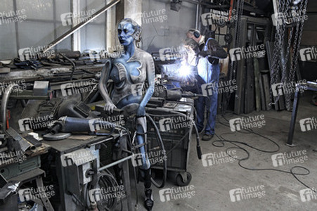 Schlosserei / Metalworking Bodypainting