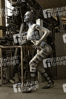 Schlosserei / Metalworking Bodypainting