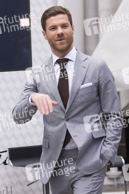 Xabi Alonso präsentiert die neue Emidio Tucci Collection, Madrid
