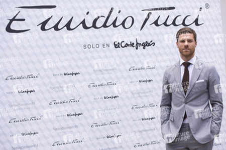 Xabi Alonso präsentiert die neue Emidio Tucci Collection, Madrid