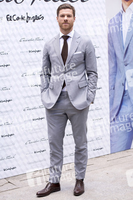 Xabi Alonso präsentiert die neue Emidio Tucci Collection, Madrid