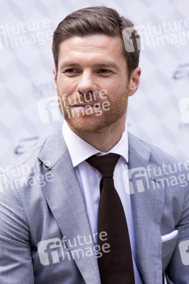Xabi Alonso präsentiert die neue Emidio Tucci Collection, Madrid