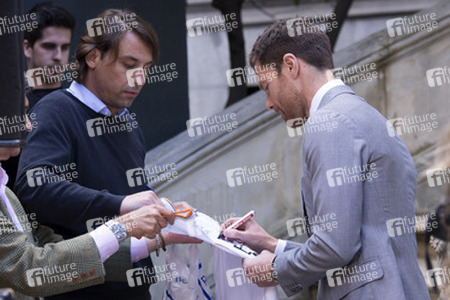 Xabi Alonso präsentiert die neue Emidio Tucci Collection, Madrid