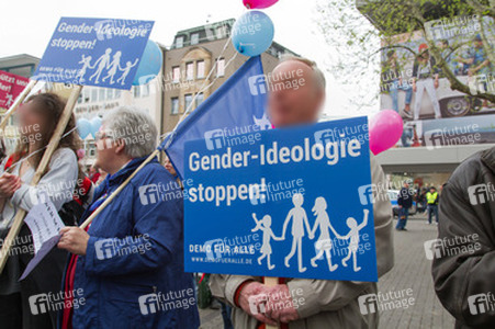 Bildungsplan-Demos in Stuttgart