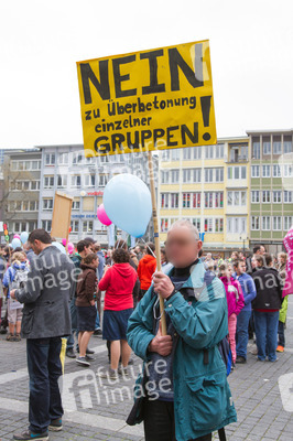 Bildungsplan-Demos in Stuttgart