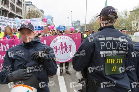 Bildungsplan-Demos in Stuttgart