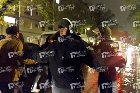 Demonstration am Oranienplatz, Berlin