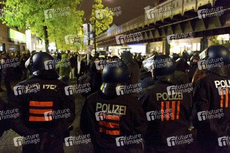 Demonstration am Oranienplatz, Berlin