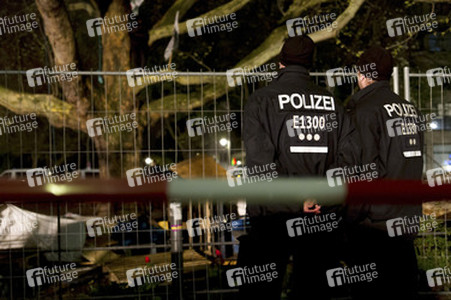 Demonstration am Oranienplatz, Berlin