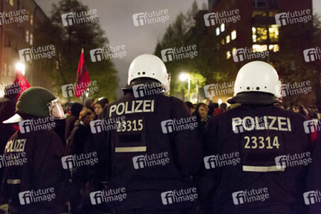 Demonstration am Oranienplatz, Berlin