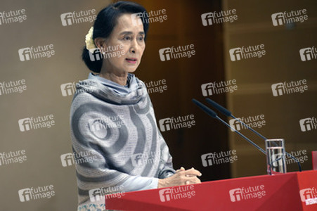 Verleihung des 3. Internationalen Willy-Brandt-Preises an Aung San Suu Kyi, Berlin